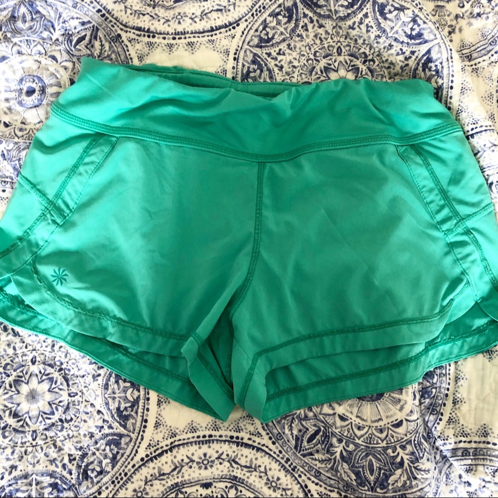 Mint Green Athleta Shorts